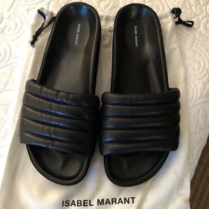 Isabel Marant sporty black sandal